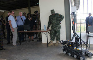 Minister for Armed Forces visit to Kenya