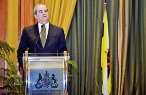 High Commissioner's speech at the Queen's Birthday Party, Brunei 2017