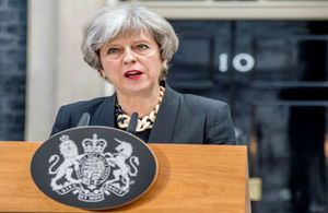 PM statement following London terror attack