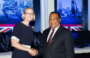 HE Sarah Cooke & Hon. Amb. Dr. Augustine Mahiga
