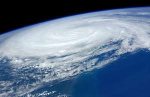 Hurricane over Canada