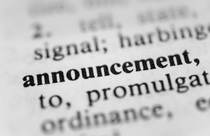 announcement
