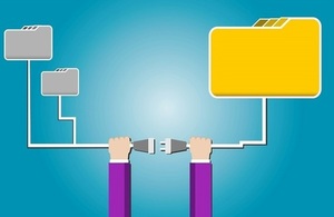 Person holding wires