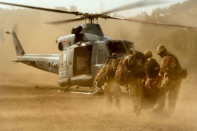 Military medic rescue
