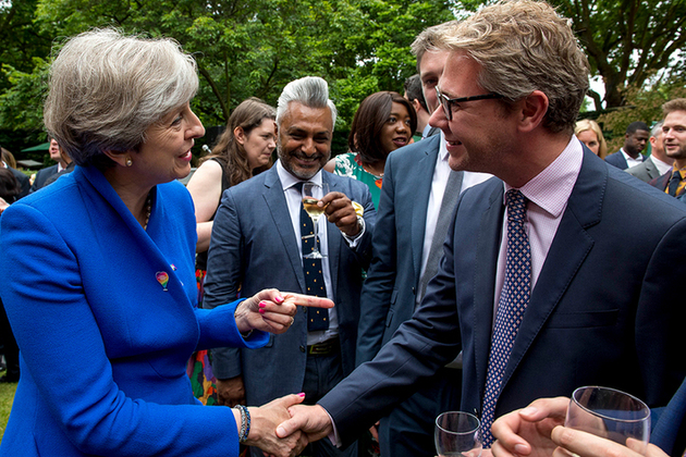LGBT+ reception at 10 Downing Street