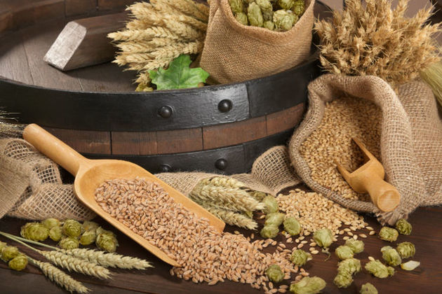 Hops and grain.