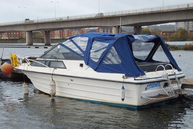 Photograph of motor cruiser Vasquez