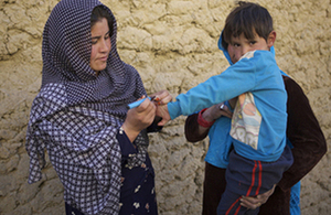 Read the ‘UK leads final push to make polio history’ article
