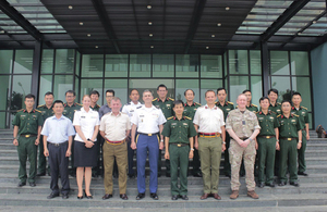 British military works with Vietnam Peacekeeping Centre
