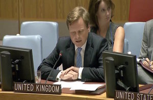 Stephen Hickey, Political Counsellor, UKMIS New York