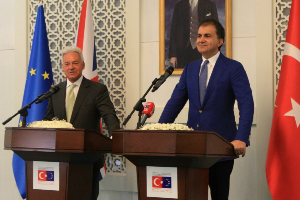 Minister for Europe speaking in Ankara, Turkey