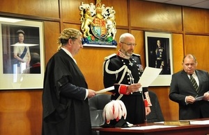 New Governor sworn in