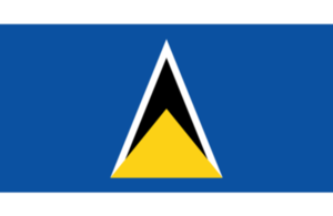 St Lucia flag