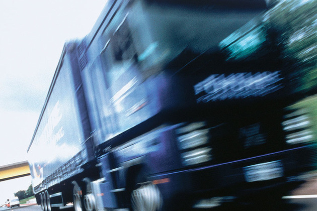 Heavy goods vehicle.