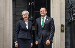 Taoiseach Leo Varadkar with Prime Minister Theresa May