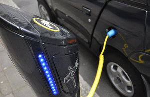 Electric car charging
