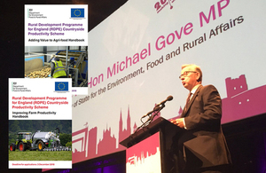 Rt Hon Michael Gove MP launches Countryside Productivity grants