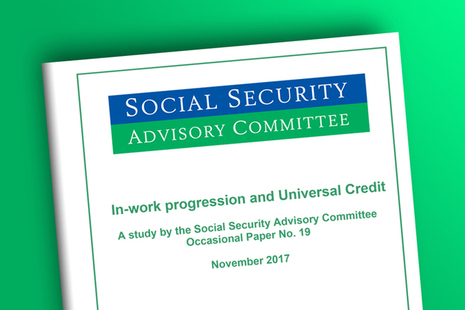 SSAC Occasional Paper 19: In-work progression and Universal Credit