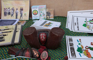 Peer educators use the models pictured here to teach communities about FGM. Picture: Jessica Lea/DFID