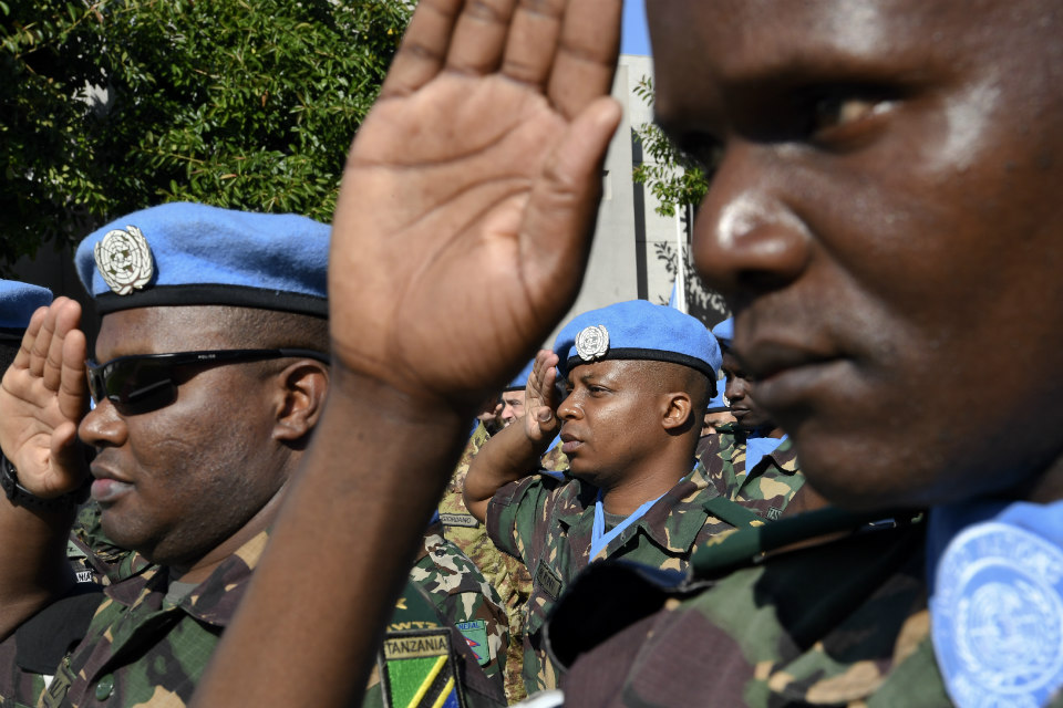 The United Nations Interim Force in Lebanon (UNIFIL) pays tribute to fallen United Nations peacekeepers (UN Photo/Pascual Gorriz)
