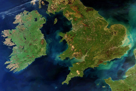 View of Great Britain and Ireland from space (credit: ESA, CC BY-SA 3.0 IGO)