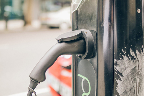 Onstreet chargepoint for electric vehicles.
