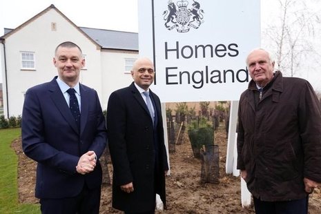 Homes England launch picture
