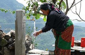 A villager in Nepal