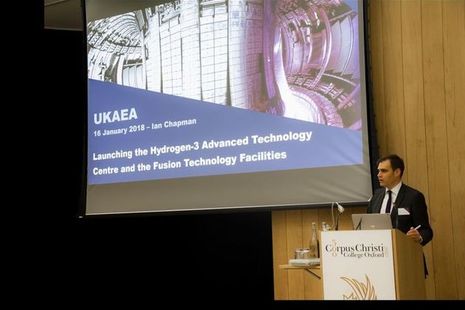 Tom Greatrex, NIA, addressing Industry event