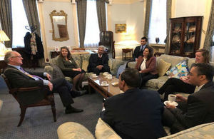 Lord Mayor of Liverpool meets Egyptian officials