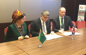 The Turkmen Government signs an agreement with Cambridge University