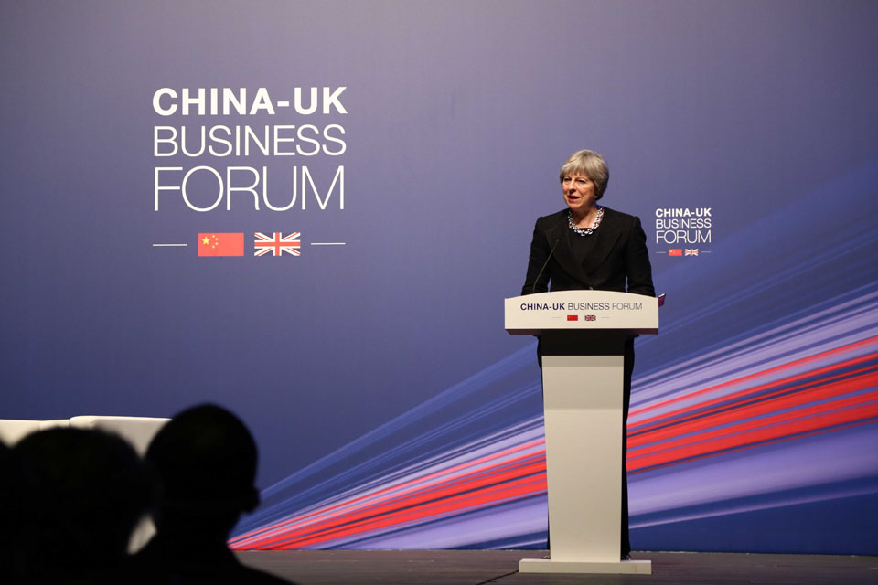 PM Business Forum speech in Shanghai: 2 February 2018 - GOV.UK