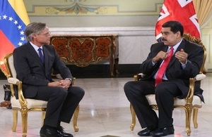 HMA to Venezuela presented his Credentials