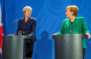 Read 'PM press conference with Chancellor Merkel: 16 February 2018