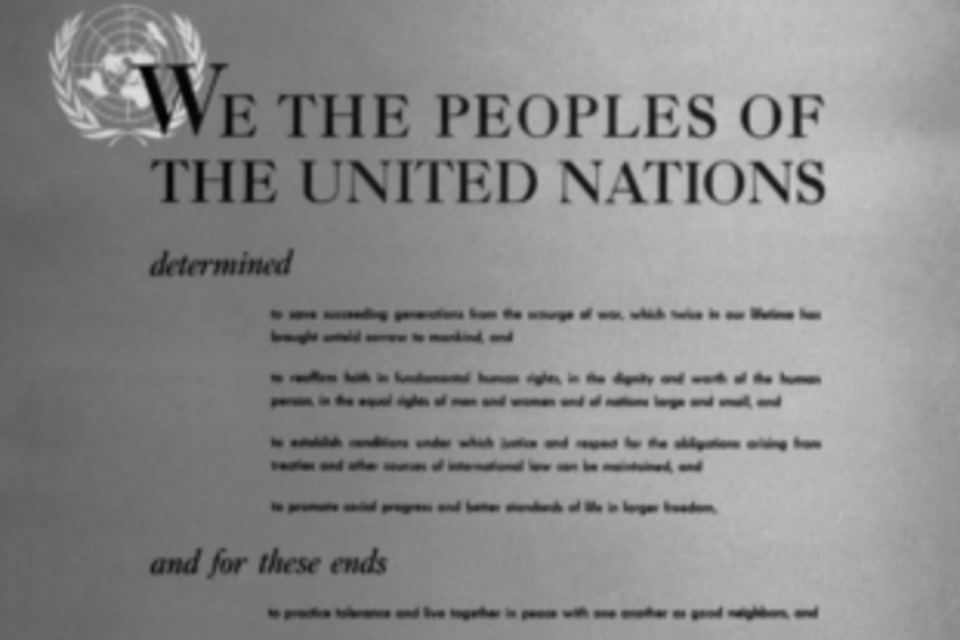 UN Charter (UN Photo)
