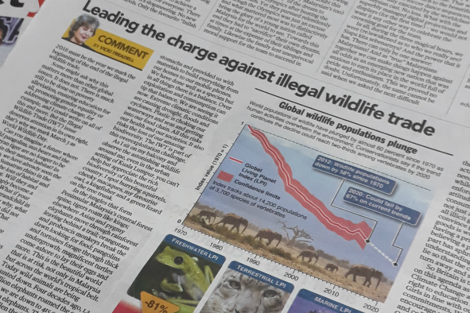 Leading the charge against illegal wildlife trade