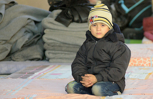 A Syrian boy in Aleppo in 2016. Picture: UNICEF