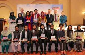 Muhiba Ahmed wins the British High Commission’s GREAT Debate competition