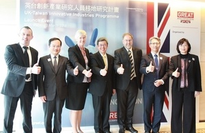 Robin Grimes visiting Taiwan