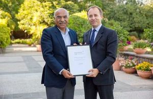 Her Majesty The Queen recognises Pakistani volunteer with Commonwealth Points of Light award