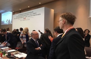 Minister Alistair Burt at CEDRE