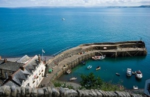 Clovelly harbour