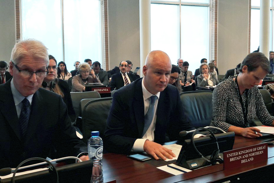 UK statement to the OPCW on the use of chemical weapons in Douma