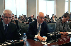 UK statement to the OPCW on the use of chemical weapons in Douma