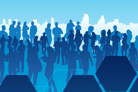 Detail from front cover of the UK service economy review.