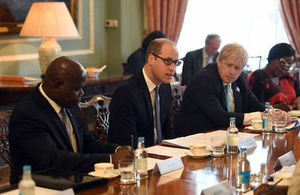 African leaders attend IWT meeting in the UK