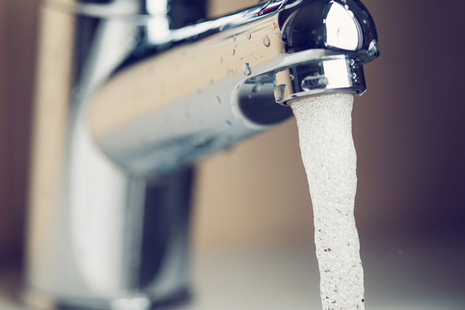 Running water tap