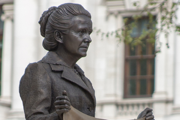 Millicent Fawcett, created by Turner Prize-winning artist Gillian Wearing, is the first-ever statue in Parliament Square of a woman