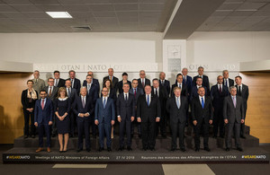 Foreign Secretary at NATO Foreign Ministerial meeting