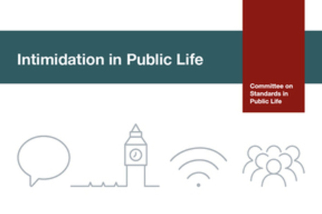 Intimidation in public life image